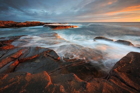 Rocky Coast, Sutherland, Scotland, Great Britain