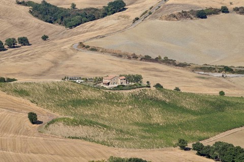 Country estate near Montepulciano, Tuscany, Italy, Europe
