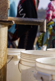 Waterhole in the community of Maraban Dare, in the state of Plateau, 07/02/2024