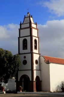 Historic church, Santo Domingo de Guzman, Tetir village, Fuerteventura, Canary Islands, Spain,