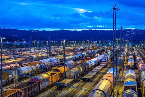 The Hagen-Vorhalle marshalling yard, one of the 9 largest in Germany, is located on the