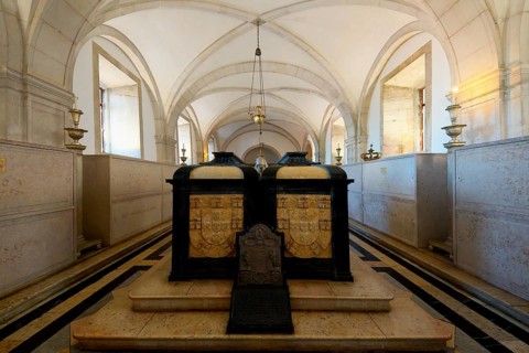 Church and Monastery of Sao Vicente de Fora, Royal Pantheon of the Braganca family, Lisbon,