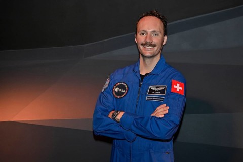 Astronaut Marco Sieber