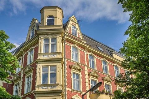 Old building, Handjerystraße, Friedenau, Schöneberg, Tempelhof-Schöneberg, Berlin, Germany, Europe