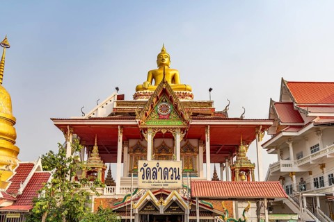 The Buddhist temple Wat Lam Duan in Nong Khai, Thailand, Asia