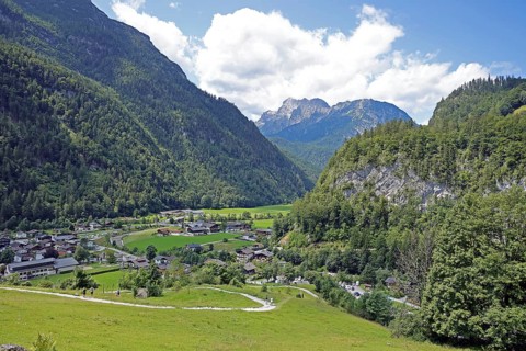 Seisenbergklamm gorge, natural monument, Weißbach bei Lofer, Pinzgau, Salzburger Land, Austria,