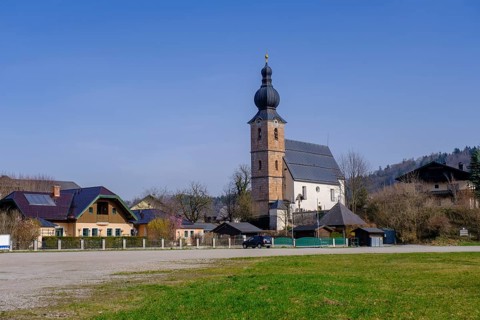Church of St Leonhard, Grödig, Salzburger Land, Austria, Europe