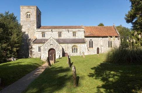 Church of Saint Michael and All Angels, Figheldean, Wiltshire, England, UK