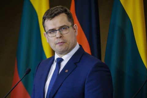 Minister of Defence of Lithuania, Laurynas Kasciunasdie, Vilnius, 08.04.2024