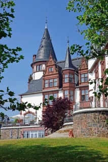 Europe, Germany, Mecklenburg-Western Pomerania, Klink Castle on the Müritz near Waren, castle