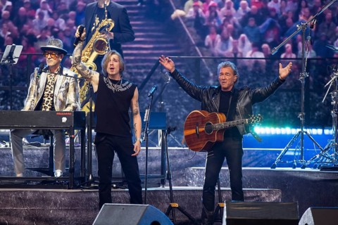 Peter Maffay with son Yaris live on We Love Rock 'n' Roll, Farewell Tour 2024 at the Waldbühne in