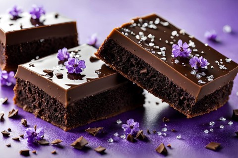 Dark chocolate to set the mood, AI generated, AI generated