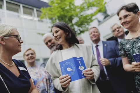Exchange with representatives of the German, Danish and Frisian minorities during the Foreign