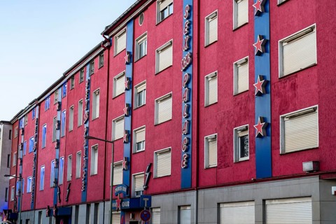 Red light district, Vulkanstraße, brothels, brothels, brothels, bars, prostitution, closed during