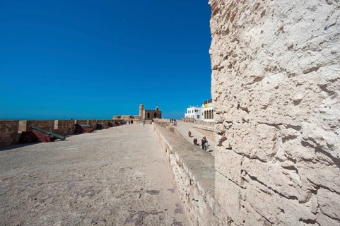 Fortress wall with cannons in the port city, city, tourism, travel, holiday, city trip, city trip,