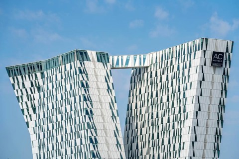 The Bella Sky Hotel, four-star hotel, at the Bella Center complex, Scandinavia's largest exhibition