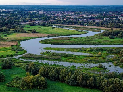 The Warta Estuary National Park, Park Narodowy Ujscie Warty, where the Warta flows into the Oder.