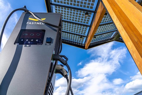 E-fuelling station on the site of the former Lohberg colliery in Dinslaken, 4 300 kW fast-charging