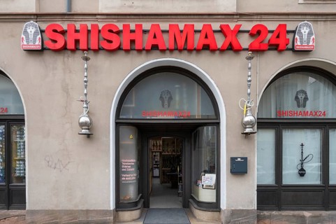 Shishas, water pipe shop, Bavaria, Germany, Europe