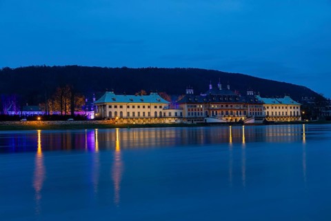 Due to the heavy precipitation in the form of snow and rain, the Elbe has risen again. The Elbe