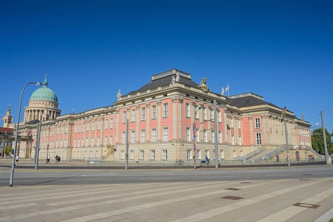 Brandenburg State Parliament, Alter Markt, Potsdam, Brandenburg, Germany, Europe