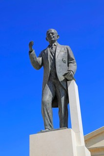Statue of Prime Minister George Borg Olivier 1911-1980, Valletta, Republic of Malta