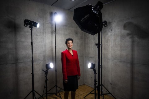 Sahra Wagenknecht is a member of the German Bundestag and founder of the BSW party, pictured here