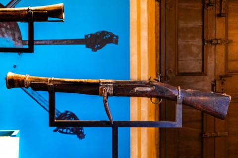 Arms Museum, Castle of San Giusto, medieval castle and fortress, 15th-16th century, Colle di San