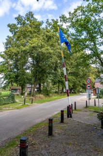 The so-called Green Border, at the former border crossing Grenzweg near Straelen-Kastanienburg and