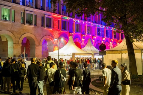 On 18 September 2024, the @Nachtschicht started again at 9 pm in Dresden City Hall. Dresdeners who