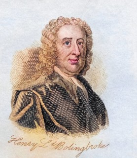 Henry St John Viscount Bolingbroke 1678-1751 English politician and philosopher From the book