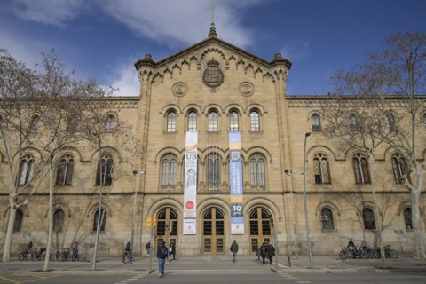 Universitat de Barcelona, Gran Via de les Corts Catalanes, Barcelona, Catalonia, Spain, Europe