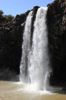 Ahamra region, the Blue Nile waterfall, in the highlands of Abyssinia, Blue Nile, Tis Issat