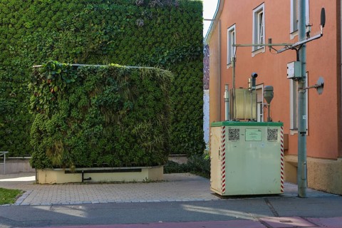 Lederstraße air monitoring station, air quality measurement, exhaust gas measurement, particulate
