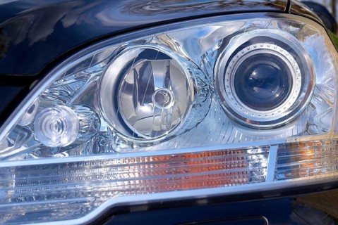 Mercedes, Headlights, Hamburg, Hamburg, Federal Republic of Germany