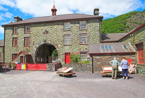 National slate museum, Llanberis, Gwynedd, Snowdonia, north Wales, UK