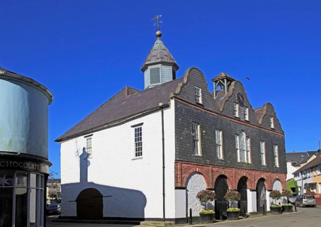 Historic Courthouse former market sixteenth century building, Kinsale, County Cork, Ireland, Irish