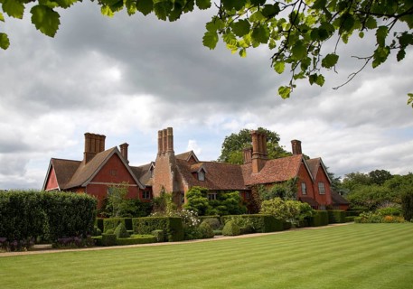 Wyken Hall house and gardens, Suffolk, England, UK