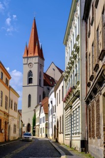 St Nicholas Church, Old Town, Znojmo, Znojmo, Okres Znojmo, Kraj Jihomoravský, South Moravia,