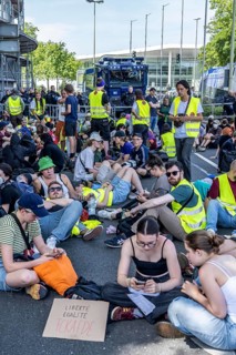 Demonstration against the AFD party conference in Essen, several tens of thousands of demonstrators