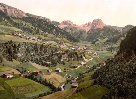 St. Christina in Gröden, Val Gardena, Grödental formerly Tyrol, Austria-Hungary, today South Tyrol,