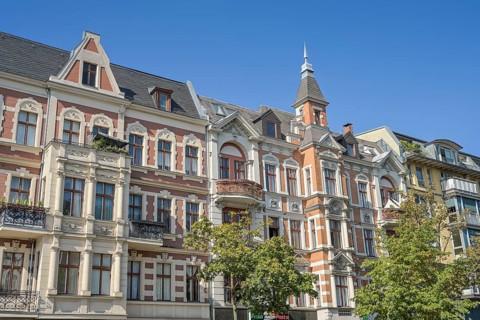 Old building, Rheinstraße, Friedenau, Berlin, Germany, Europe