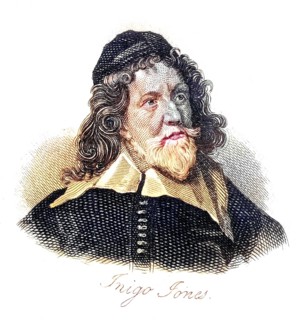 Inigo Jones 1573-1652 Painter, architect and designer, Historic, digitally restored reproduction