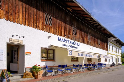 Martermühle coffee roastery, Assling, Upper Bavaria, Bavaria, Germany, Europe