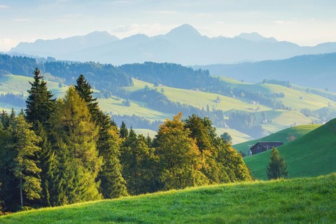 Schwellbrunn, Appenzellerland, Switzerland, Europe