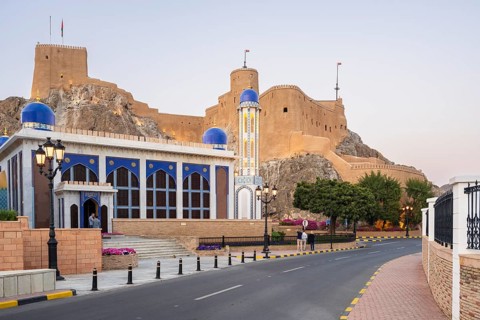 Al Mirani Fort, Old Muscat, Muscat, Grandma