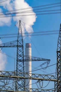 380 kV system, switchgear, from transmission system operator Amprion, in the Emscherbruch in