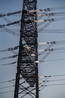 380 kV system, switchgear, from the transmission system operator Amprion, in the Emscherbruch in