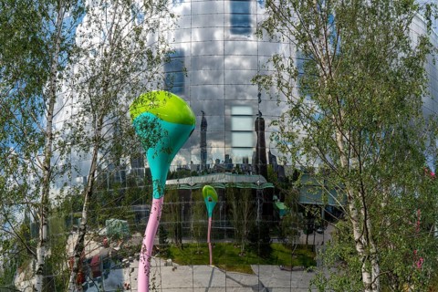 The Boijmans Van Beuningen depot in Rotterdam, show depot of the Boijmans Van Beuningen art museum,