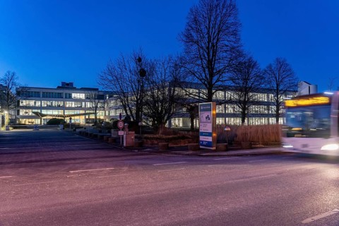 Corporate headquarters of the Galeria department stores' group, in Essen-Bredeney, on